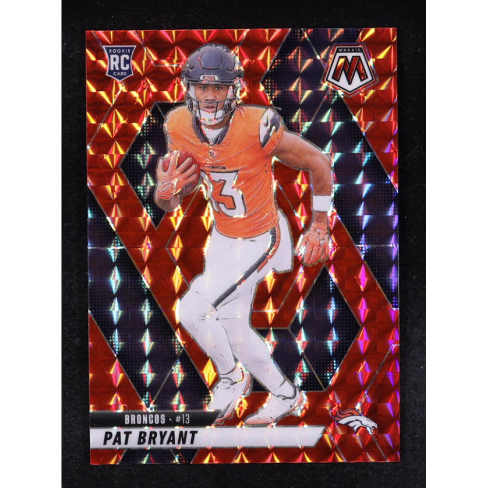 Pat Bryant 2025 Panini Mosaic Mosaic Red #379 RC at PristineAuction.com