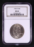 1960-D Franklin Half Dollar (MS 64) at PristineAuction.com