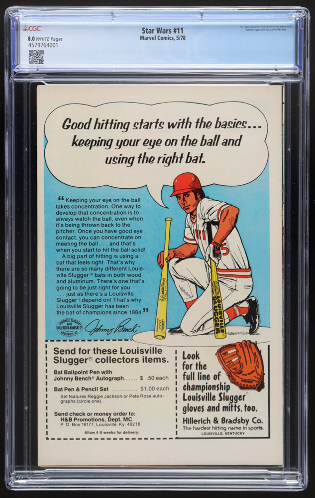 1978 "Star Wars" Issue #11 Marvel Comic Book (CGC 8.0) at PristineAuction.com 1978 "Star Wars" Issue #11 Marvel Comic Book (CGC 8.0) at PristineAuction.com