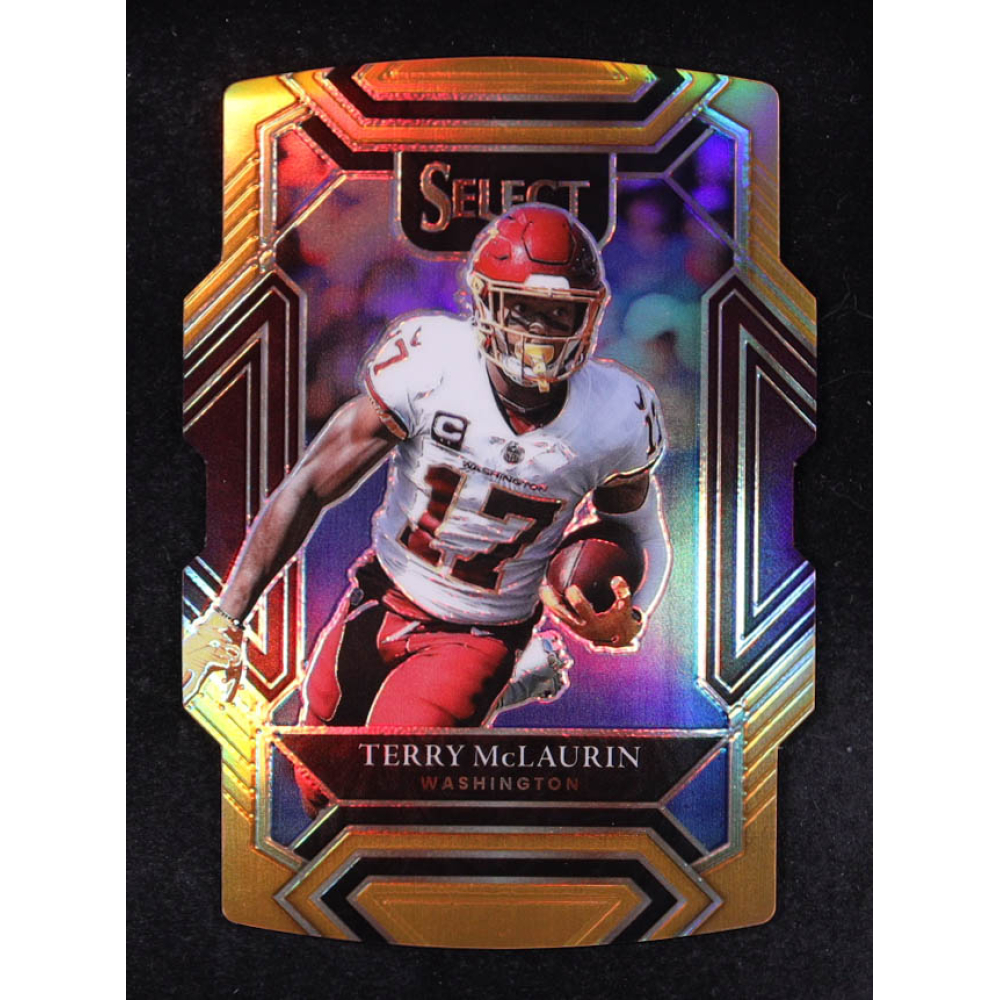 Terry McLaurin 2021 Select Prizm Orange Die Cut #234 #126/249 at PristineAuction.com