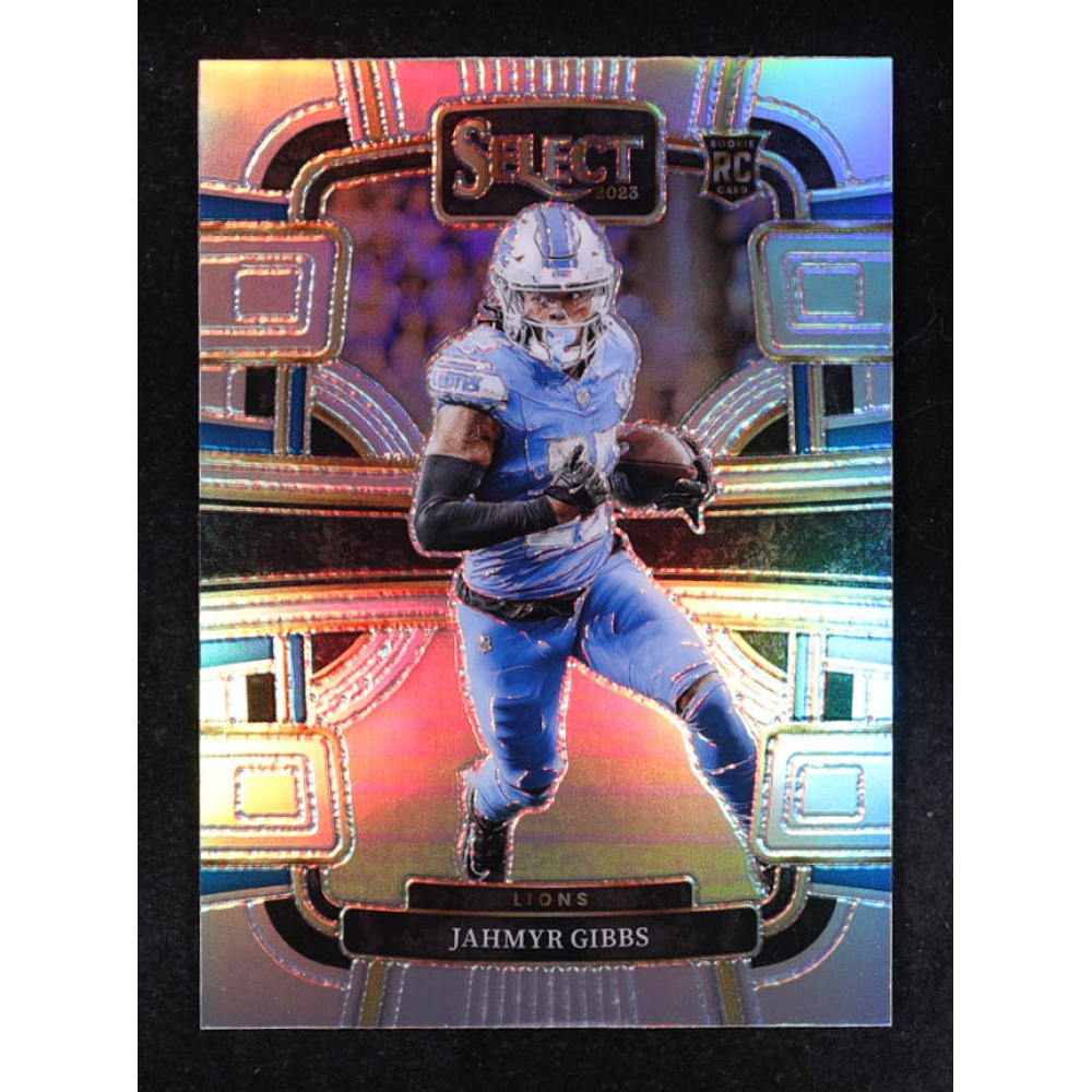 Jahmyr Gibbs 2023 Select Prizm Silver #34 RC at PristineAuction.com