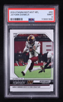 Jayden Daniels 2024 Panini Instant NFL #62 RC #1/4141 (PSA 9) at PristineAuction.com