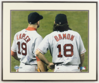 Johnny Damon & Gabe Kapler Signed Red Sox Custom Framed Photo Display (Steiner) at PristineAuction.com