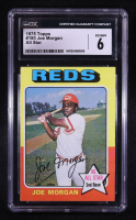 Joe Morgan 1975 Topps #180 (CGC 6) at PristineAuction.com