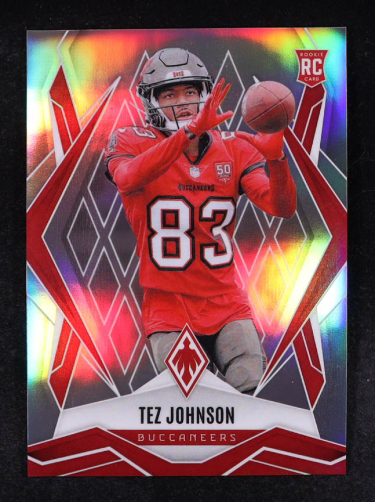 Tez Johnson 2025 Panini Phoenix Silver #166 RC