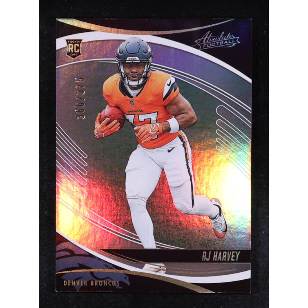 RJ Harvey 2025 Absolute #173 #360/375 RC at PristineAuction.com