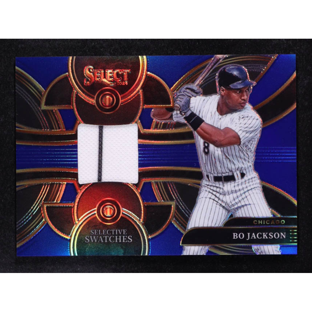 Bo Jackson 2024 Select Selective Swatches Prizms Blue #28 #40/49 at PristineAuction.com