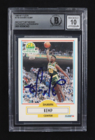 Shawn Kemp Signed 1990-91 Fleer #178 RC (BGS | Autograph Graded BGS 10) at PristineAuction.com