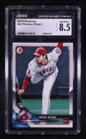 Shohei Ohtani 2018 Bowman #49 RC (CGC 8.5) at PristineAuction.com