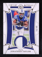 Jonathan Taylor 2022 Panini National Treasures Century Materials Gold #25 #16/49 at PristineAuction.com