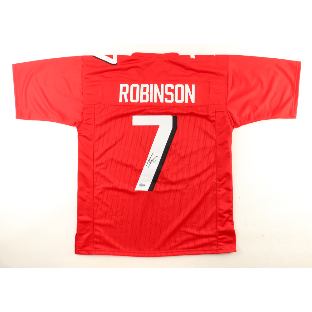 Bijan Robinson Signed Jersey (Beckett) at PristineAuction.com