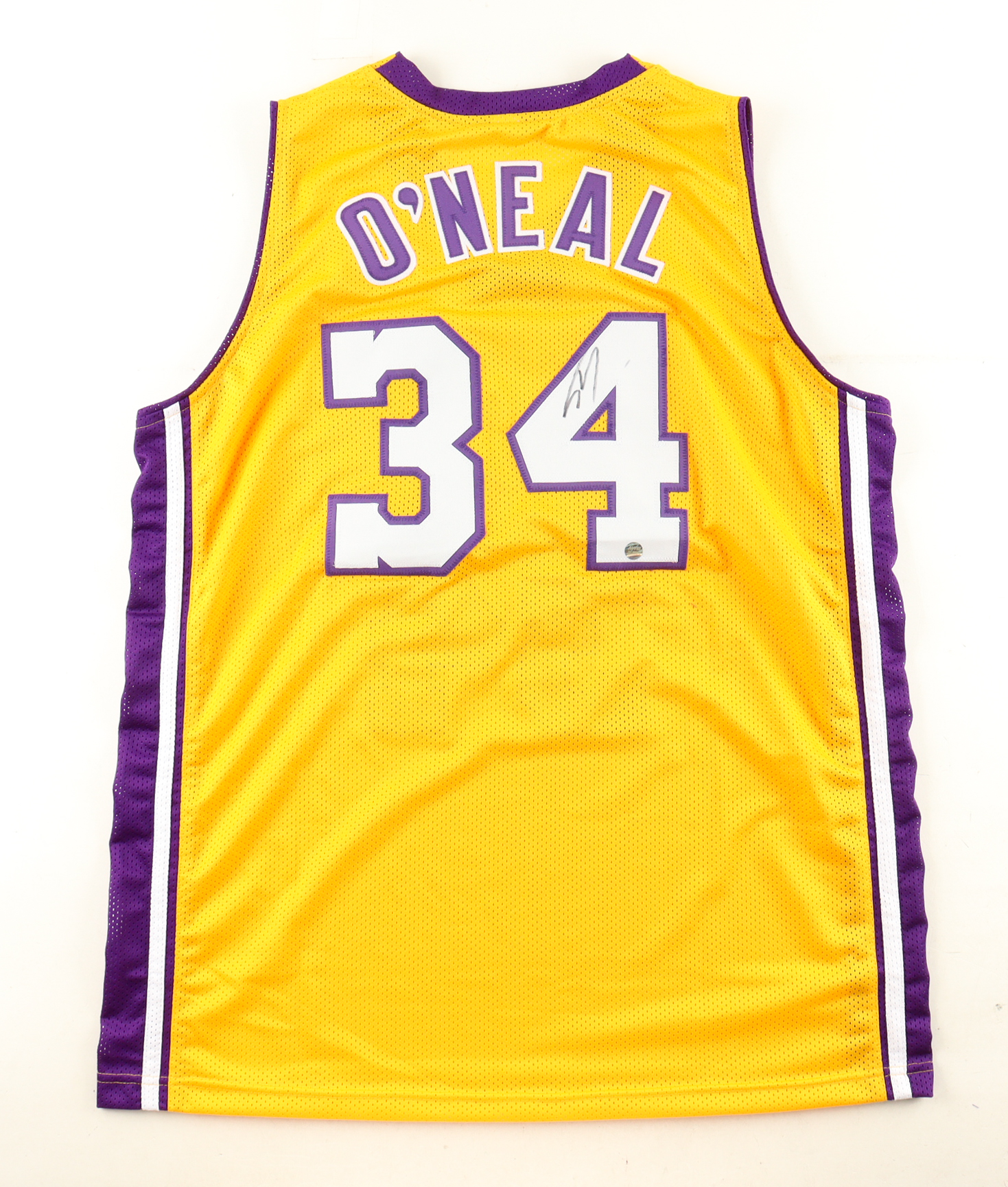 Shaquille O'Neal Signed Jersey (AWM) at PristineAuction.com Shaquille O'Neal Signed Jersey (AWM) at PristineAuction.com