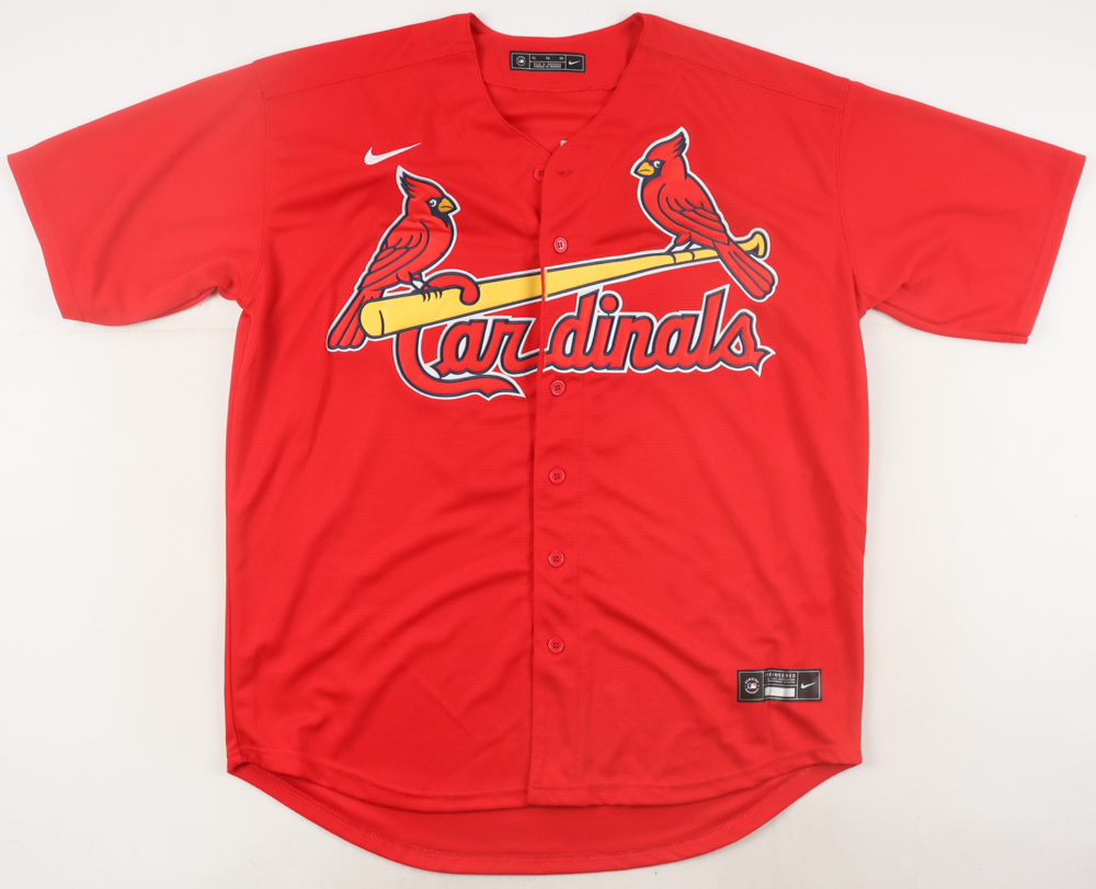 Yadier Molina Signed Cardinals Nike Authentic Jersey (JSA) at PristineAuction.com Yadier Molina Signed Cardinals Nike Authentic Jersey (JSA) at PristineAuction.com