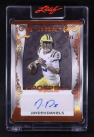 Jayden Daniels 2024 Leaf Ultimate Sports Prospect Signatures #UPS-JD1 RC #6/25 at PristineAuction.com