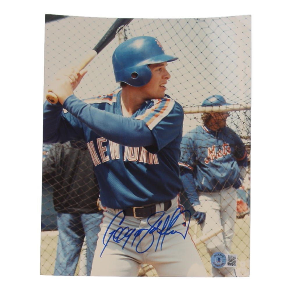 Gregg Jefferies Signed Mets 8x10 Photo (Beckett) at PristineAuction.com
