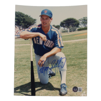 Gregg Jefferies Signed Mets 8x10 Photo (Beckett) at PristineAuction.com