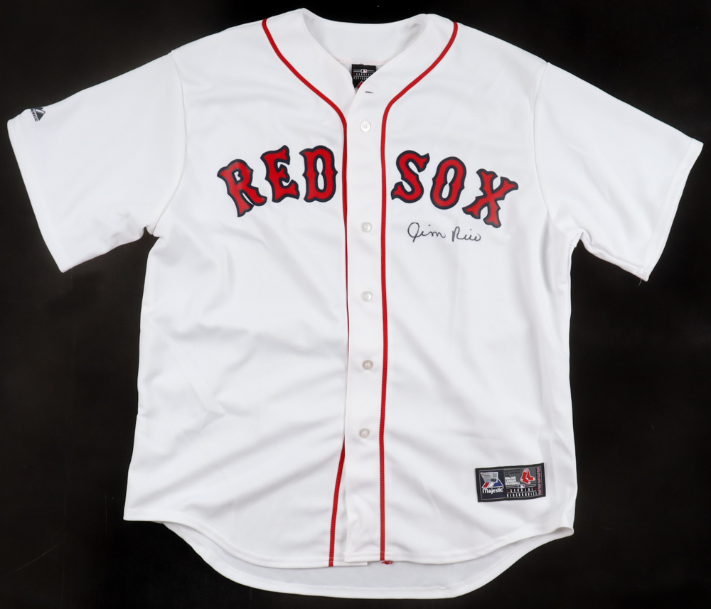 Jim Rice Signed Red Sox Majestic Authentic Jersey (Fanatics) at PristineAuction.com Jim Rice Signed Red Sox Majestic Authentic Jersey (Fanatics) at PristineAuction.com
