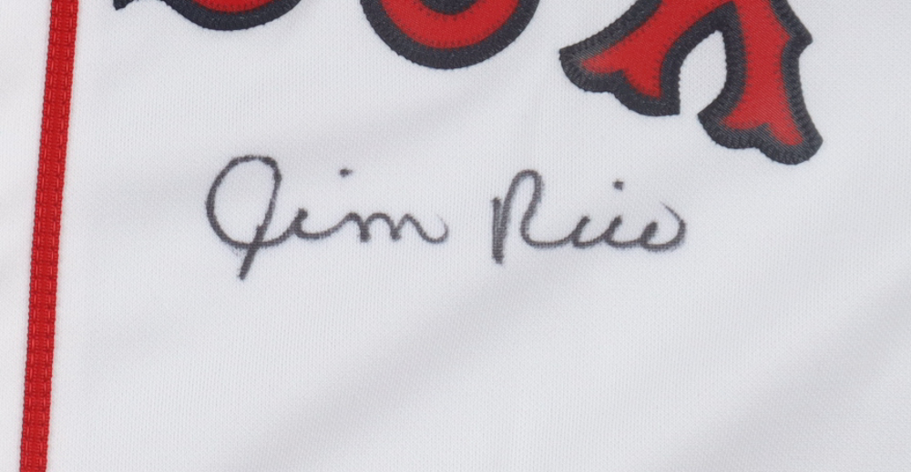 Jim Rice Signed Red Sox Majestic Authentic Jersey (Fanatics) at PristineAuction.com Jim Rice Signed Red Sox Majestic Authentic Jersey (Fanatics) at PristineAuction.com