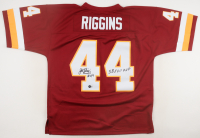 John Riggins Signed Redskins Mitchell & Ness Authentic Jersey Inscribed "SBXVII MVP" (Beckett) at PristineAuction.com