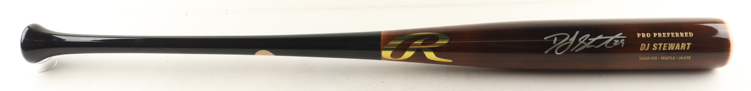 DJ Stewart Signed Rawlings Player Model Baseball Bat (JSA) at PristineAuction.com DJ Stewart Signed Rawlings Player Model Baseball Bat (JSA) at PristineAuction.com