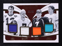 Jim Kelly / Boomer Esiason / John Elway / Dan Marino 2024 Panini Immaculate Collection Monuments Quad Relic #IM-QB2 #48/49 at PristineAuction.com