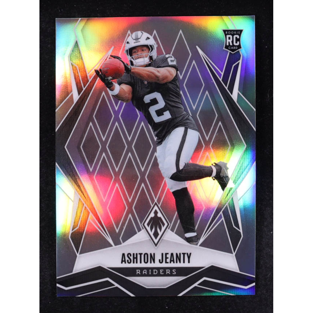 Ashton Jeanty 2025 Panini Phoenix Silver #158 RC at PristineAuction.com