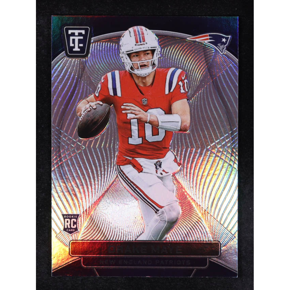 Drake Maye 2024 Totally Certified Mirror #121 RC at PristineAuction.com