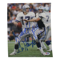 Dave Krieg Signed Seahawks 8x10 Photo Inscribed "Go Hawks!" (PSA) at PristineAuction.com
