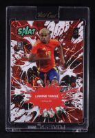 Lamine Yamal 2024 Wild Card Splat Background 2 Red Lazer #SBRED02-LY5 #3/5 RC at PristineAuction.com
