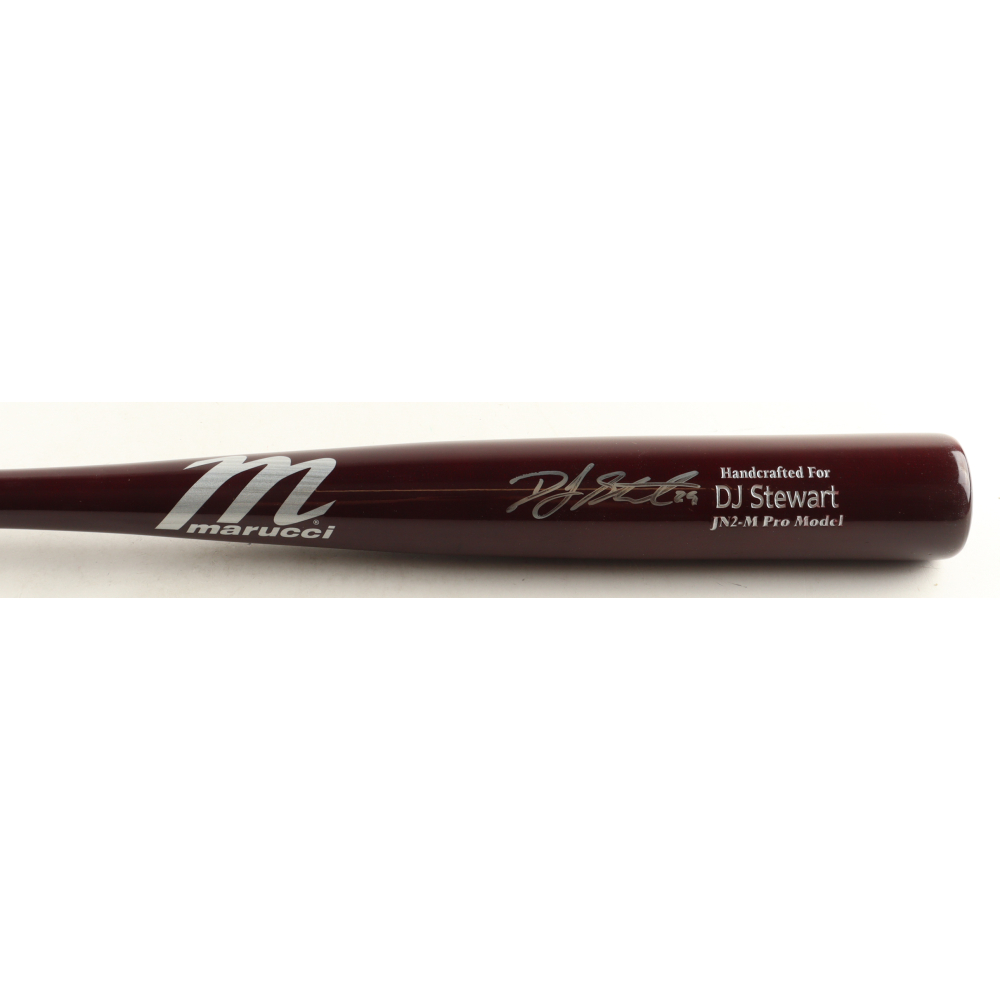 DJ Stewart Signed Marucci Player Model Baseball Bat (JSA) at PristineAuction.com