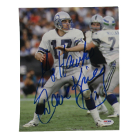 Dave Krieg Signed Seahawks 8x10 Photo Inscribed "Go Hawks!" (PSA) at PristineAuction.com