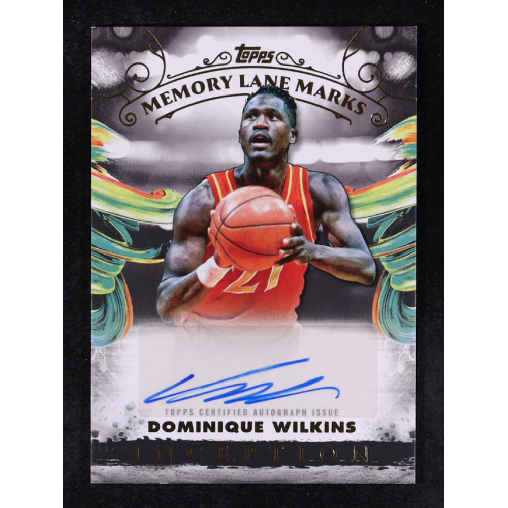 Dominique Wilkins 2024-25 Topps Inception Memory Lane Marks #MLMDWK AU at PristineAuction.com