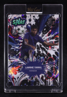 Lamine Yamal 2024 Wild Card Splat Background 2 Blue Lava #SBBLU02-LY4 #1/5 RC at PristineAuction.com