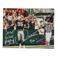 Rocket Ismail Signed Raiders 8x10 Photo Inscribed "Just Win Baby" & "Touch Down" (Beckett) at PristineAuction.com
