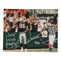 Rocket Ismail Signed Raiders 8x10 Photo Inscribed "Just Win Baby" & "Touch Down" (Beckett) at PristineAuction.com