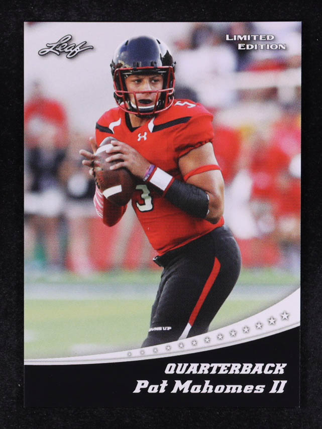 Patrick Mahomes II 2017 Leaf Special Release Limited Edition #13 RC at PristineAuction.com Patrick Mahomes II 2017 Leaf Special Release Limited Edition #13 RC at PristineAuction.com