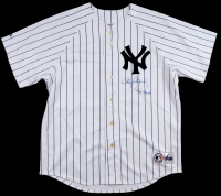 Roger Clemens Signed Yankees Majestic Authentic Jersey Inscribed "WSC 99, 00" (TriStar) at PristineAuction.com
