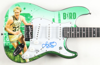 Larry Bird Signed Celtics Custom Electric Guitar (ACOA) at PristineAuction.com
