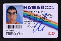 Christopher Mintz-Plasse Signed "Superbad" McLovin Drivers License (PSA) at PristineAuction.com