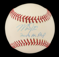 Mike Trout Signed OML Baseball Inscribed "2014 AL MVP" (MLB) at PristineAuction.com