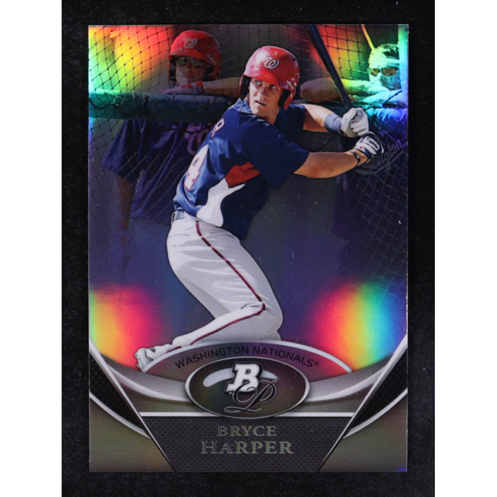 Bryce Harper 2011 Bowman Platinum Prospects Refractors #BPP1 RC at PristineAuction.com