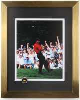 "Tiger Woods Wins The Masters" Custom Framed Photo Display with Masters Pin at PristineAuction.com