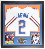 DJ Lagway Signed Custom Framed Jersey (Beckett) at PristineAuction.com