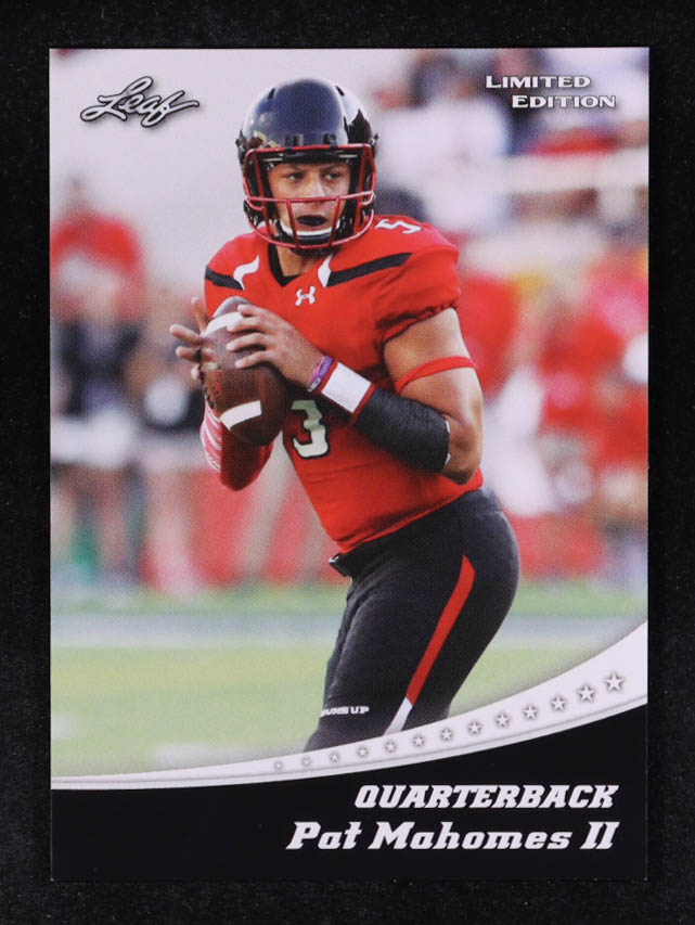 Patrick Mahomes II 2017 Leaf Special Release Limited Edition #13 RC at PristineAuction.com Patrick Mahomes II 2017 Leaf Special Release Limited Edition #13 RC at PristineAuction.com