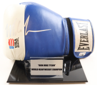 Mike Tyson Signed Everlast USA Boxing Glove with Display Stand (PSA & Tyson) at PristineAuction.com
