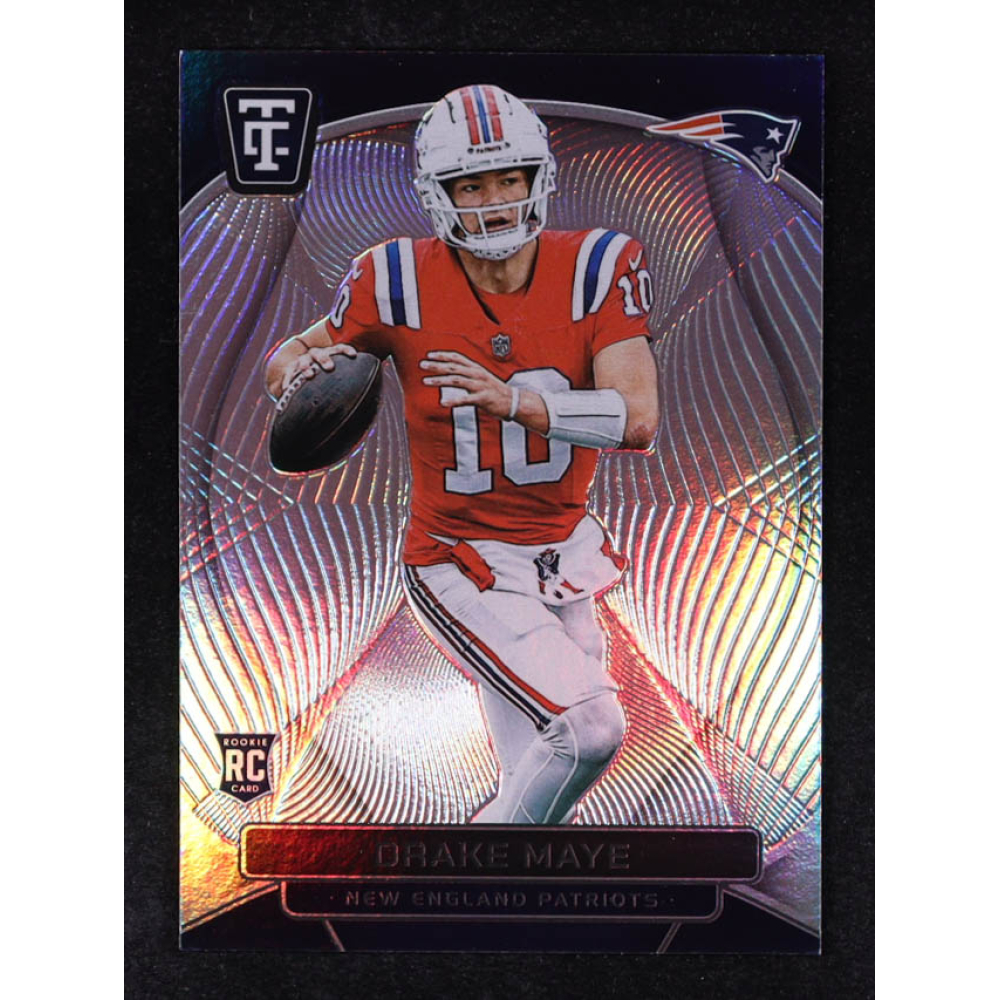 Drake Maye 2024 Totally Certified Mirror #121 RC at PristineAuction.com