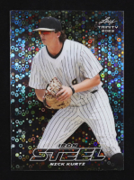 Nick Kurtz 2023 Leaf Trinity Mega Box Steel Iron Donut Circles #S51 #09/10 RC at PristineAuction.com