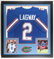 DJ Lagway Signed Custom Framed Jersey (Beckett) at PristineAuction.com