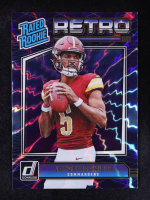 Jayden Daniels 2024 Donruss Rated Rookies Retro #11 RC at PristineAuction.com