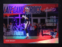 Tom Brady 2018 Absolute Late Game Heroics #9 at PristineAuction.com